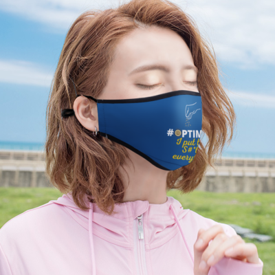 Optimist Face Cover with Two Filters Non-medical - Image 4